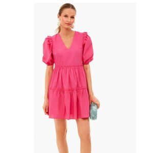 Hyacinth House Fuchsia Pascale Mini Dress